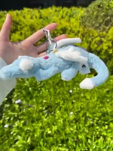 Uk Jellycat Sky Dragon Bag Charm Plush Pendant Doll Keychain Gift for Spring and Summer New Year Birthday Present