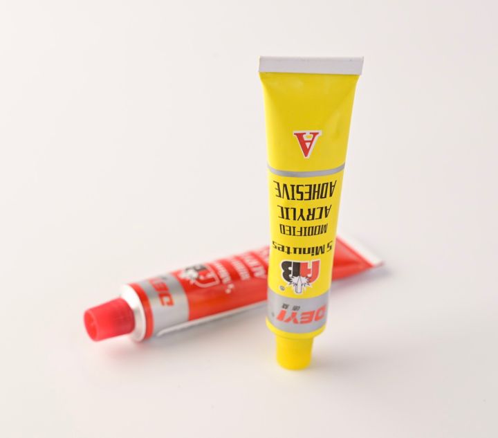 Keo dán siêu dính đa năng AB Epoxy 2 thành phần dán sắt nhựa gỗ gốm bê tông dính cứng nhanh khô (56.7g/Bộ)
