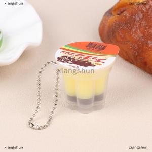 [COD] xiangshun Novelty Pudding Pendant Food Play Reduce Pressure Keychain Fragrance Antistress Fidget Stress Relieving Backpack Decor Kids Toys