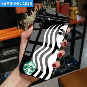 Softcase Glas Kaca For SAMSUNG A04S - B01 - Casing Hp For SAMSUNG A04S - Pelindung hp - Case Handphone - Case Kualitas Terbaik - Casing Hp For SAMSUNG A04S