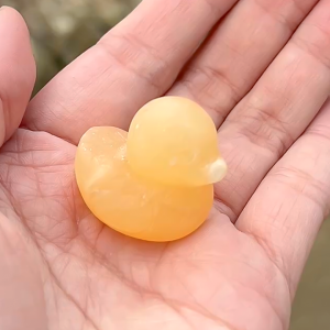 【SG】Yellow Calcite Duck Crystal
