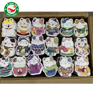 Lì xì chibi hình mèo dễ thương