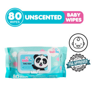 Babypal Baby wipes Unscented or Powder Scent 80 Tender sheets per pack Wet Wipes for Baby kids newborn with Vitamin E Aloe Vera All Natural New born Wipe for Kids Baby pal Sale Moisturizer Wipe Bundle flash sale Free Shipping