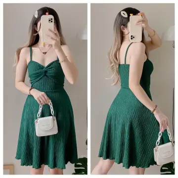 Plain white spaghetti strap dress best sale