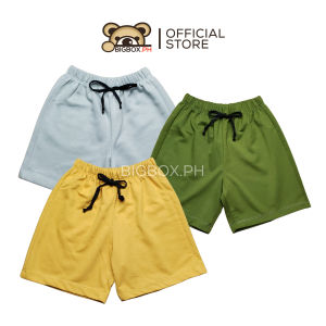 BigboxPH Kids Basics Jogger Shorts for Boys 1-8 Years Old