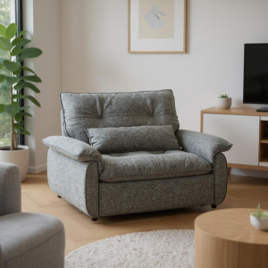 โซฟาเบดพับได้อเนกประสงค์สำหรับห้องนั่งเล่นในบ้าน 2025 เตียงเดี่ยวพับเก็บได้สำหรับสำนักงานขนาดเล็กรุ่นใหม่ [ผ้าฝ้ายและผ้าลินินพร้อมที่เก็บของ] โซฟา ปรับ นอนได้ หนัง แท้ วินเทจ cushion sofa เบด เบต นอน หนา ทูอินวัน sofas indoor