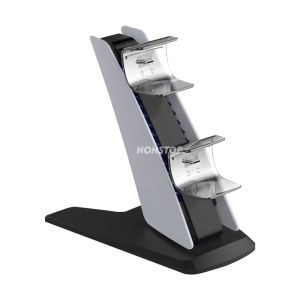 DOBE PS5 Dual Charging Dock Charge Station DualSense 5 Controller Charger Tower Stand TP5-0557