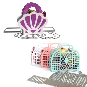 3D Basket Metal Cutting Dies Scrapbooking Stencil Die Cuts Embossing DIY Photo Album Template Mold Decoration Craft