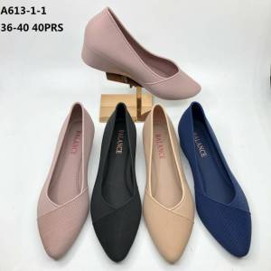 ALANA- Sepatu Jelly Wedges import 613 (4cm)