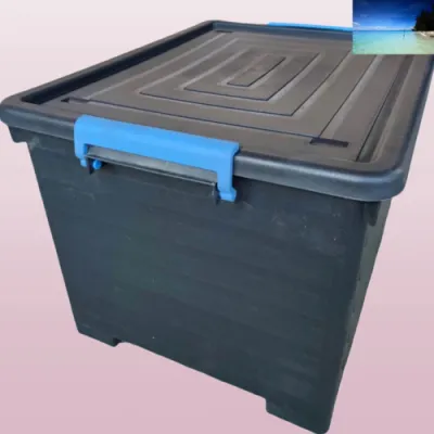 160LITERS HEAVY DUTY 160LITERS/90LITERS COLORED/BLACK Storage box with wheels #056/#057 PEARLWAVE &&