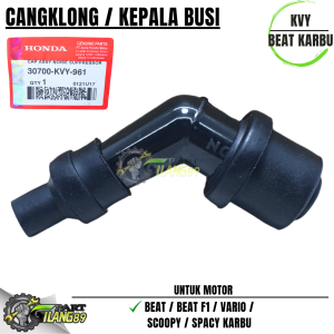 cangklong kepala busi beat vario 110 beat f1 scoopy spacy /tutup busi / kepala busi beat lama kvy