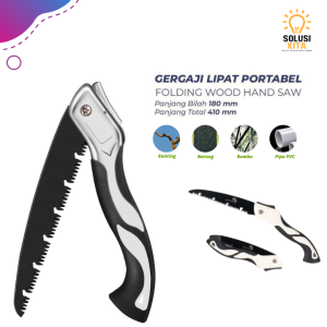 Gergaji Lipat Portabel / Pemotong Dahan Model Terbaru Tajam Dan Mudah Di Gunakan