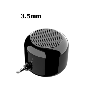 Portable Mini Speaker Sound Box 3.5mm Jack Plug In Mobile Phone 6.35mm Jack Electric Blowpipe Guitar Speakers External Leadsound