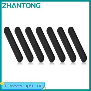 ZHANTONG พิคเกิลบอลเทปตะกั่วมีความยืดหยุ่น10ชิ้นแถบกาวแบบถ่วงน้ำหนักนำมาใช้ใหม่ได้ไม้พายขอบป้องกันเพิ่มอุปกรณ์เสริมความเร็วในการสวิง