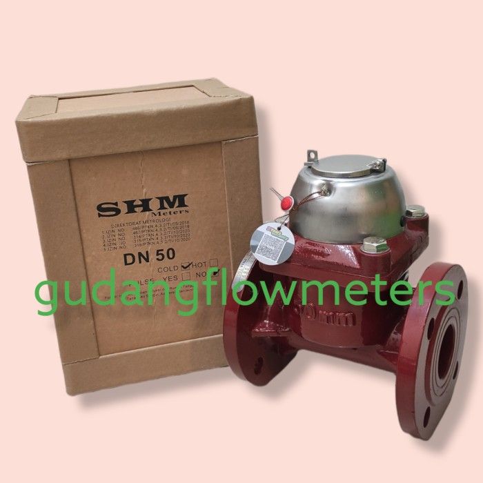 FLOW METER SEWAGE SHM SIZE 2 INCH / WATER METER AIR LIMBAH 2" DN50MM ...