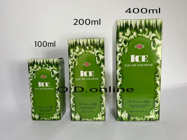 4711 ICE EAU DE COLOGNE ドイツ製 4711 Ice Green Splash