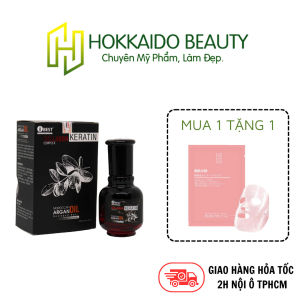 Tinh dầu hồi sinh tóc hư tổn iBEST Keratin Moroccan Argan Oil Damaged Hair 60ml