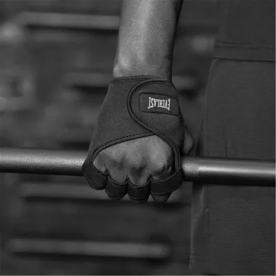 Everlast Mens Neoprene Weight Lifting Gloves (Black) - Sports Direct
