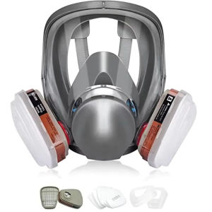 Masker Respirator 6800 Gas Mask 6800 Full Face N95 Cotton Filter 6001 6001CN Cartridge