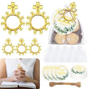 ชุดแหวนไม้กางเขนโลหะโบราณสำหรับชุมชนเฝ้าระวังกิจกรรมกลุ่มพร้อมเครื่องประดับกระเป๋าผ้าโปร่งบางลึกลับ