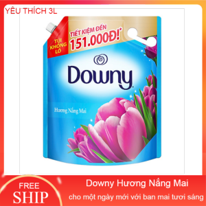 ]Nước Xả Vải Downy Hương Nắng Mai (3L/Túi)