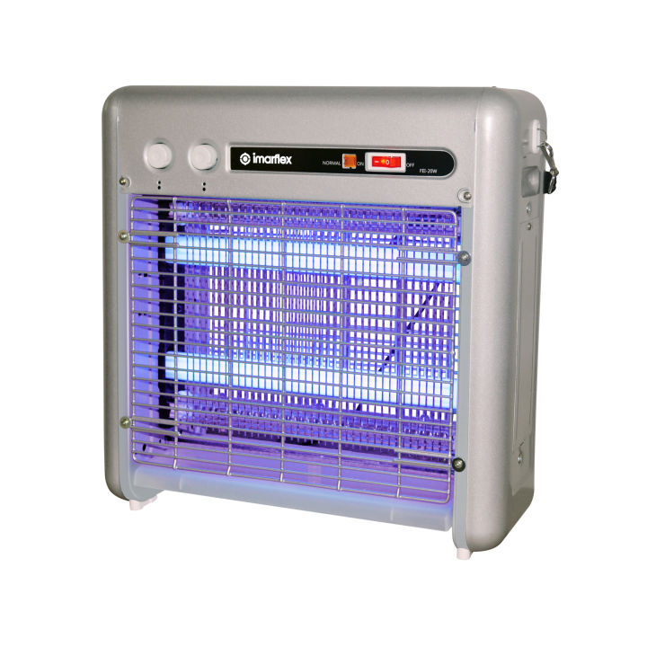 INSECT KILLER GC-20W - Lampada Ammazza Insetti 20W (2x10W) Con Raggio D'Azione 60mq, 230V