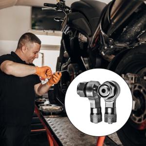 Tubeless Tyre Valves Stem Motorcycle Tire Valves Stems Aluminum 90 Degree Angle Wheel Tire Stem Modification Accessories