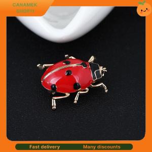 ❣️❣️❣️ Fashion Enamel Red Ladybug Insect Brooches Beetle Pin Scarf Corsage Jewelry Gift