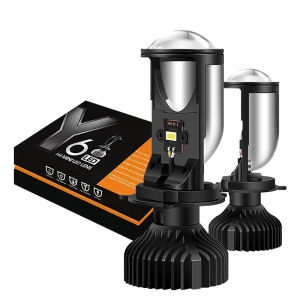 SEAMETAL Đèn pha LED H4 mini 6000K 8000LM chuyên dụng cho xe hơi (1 cặp)-INTL