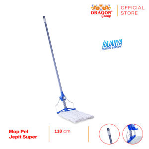 DRAGON Mop Pel Jepit Super Alat Pel Lantai 110 cm Pembersih Lantai Cleaning Mop Serbaguna MP219