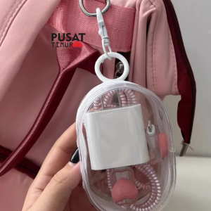 Mini Bag Penyimpanan Kabel Serbaguna Pouch Aestethic Pria Wanita | PUSAT TIMUR