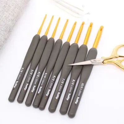 Tulip Etimo Black-Gold Crochet Hooks