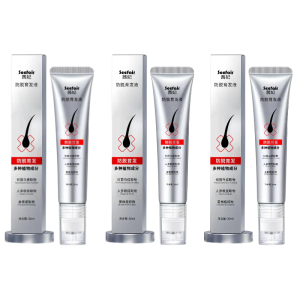 【Official and Genuine】Roller Ball Massage Anti-Hair Loss Hair Care Solution Solid Hair Root Dense Hair Serum Rolling Hair Enhancement Hair Care滚珠按摩防脱育发液