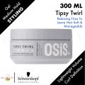 Schwarzkopf Professional Osis Tipsy Twirl 300ml - Wave & Curl Enhancing Jelly Gel defines natural waves and curls with medium hold, providing lightweight volume without crunchiness Osis+. 