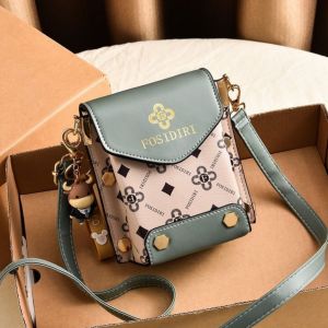 [จัดส่งใน 24 ชม.] กระเป๋าสะพายไหล่ผู้หญิง กระเป๋า​สะพายใส่มือถือ​ กระเป๋าสะพาย​ข้าง พิมพ์​ลาย​ อินเทรนด์​ญี่ปุ่น + ฟรีจี้​ (OD797)