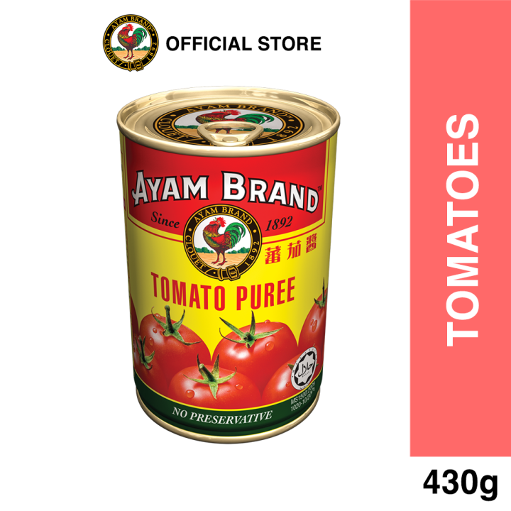 Ayam Brand Tomato Puree 430g Lazada