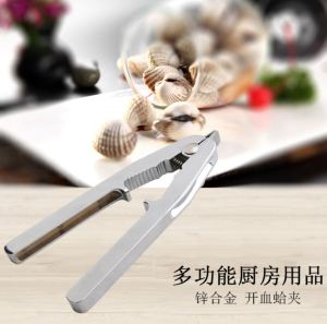 Cockle Opener Clam Kerang Nut Opener Cracker easy use multifunction 开蛤钳花蛤开启器开蛤器血蛤夹开蚶专用锌合金厨房神器核桃蟹夹