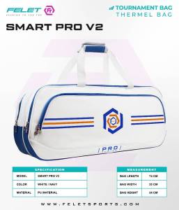 TAS BADMINTON BULUTANGKIS TAS FELET SMART PRO V2 SMARTPRO V2 ORIGINAL