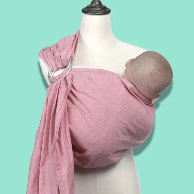 Baby Carrier Newborn 0 -36months Mesh Baby Sling Carrier Bearing 20KG Baby Sling Wrap Ergonomic Infant Slings Ideal for Newborn Breastfeeding/Baby Carrier Cuddle Me