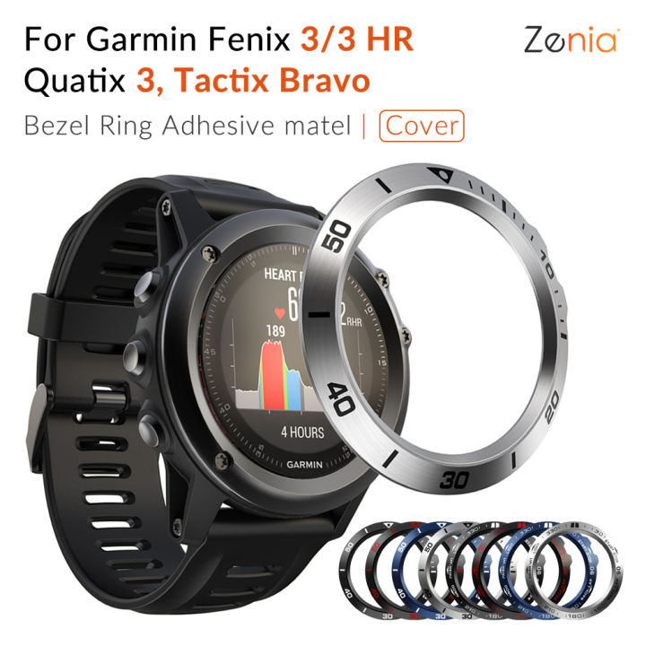 Zenia for Garmin Fenix 3/3 HR Fenix3, Quatix 3, Tactix Barvo Watch