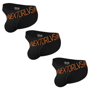 CMENIN ORLVS 3Pcs Mới Quần Lót Cotton Jockstrap Nam Thời Trang Quần Sịp Thoải Mái Nội Y Gợi Cảm Quần Lót Nam Quần Đùi Nam OR698