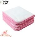 Khăn Sữa Cho Bé Khăn Sữa Sợi Tre 4 Lớp 1 Lốc 10 cái. 
