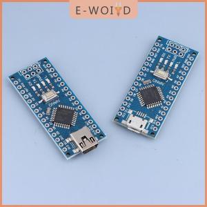 【E-WOITD】 มินิ USB สำหรับ V3.0นาโนแผงควบคุมขนาดเล็ก CH340G ATmega328P สำหรับ Arduino Type-c micro USB 328P นาโน3.0 CH340