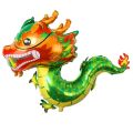 4 chiếc bóng bay tráng kim loại hình rồng khổng lồ Bóng Rồng bay hoạt hình 3D lớn 1m quà tặng trang trí năm mới Trung Quốc cho trẻ em. 