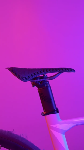 Carbon Fiber Bike Saddles Seat Pad Nonslip Comfortable Bicycles Saddles Bike Cushion for Mountain Exercise Bike