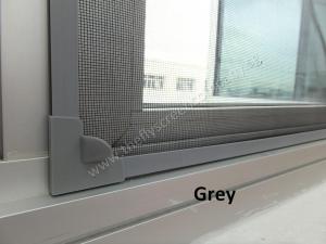 Magnetic Flyscreen DIY Kit 120cm x 100cm (Part No. T3) Black Mesh  Frame colour: White / Black / Grey / Light-Grey / Dark-Brown  Premium Insect Screen  Effective Mosquito Net / Pest Screen