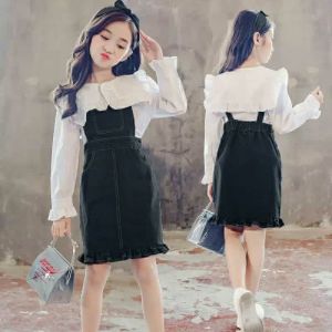 trendy style - setelan overall skirt missy kid