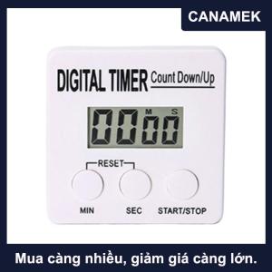 【CANAMEK】 Hẹn giờ 99 phút có thể điều chỉnh điện tử đếm ngược hẹn giờ nhà bếp nhắc nhở dây đeo từ tính đứng