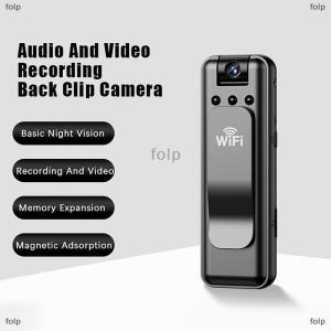 [COD] folp 1 Set 180° Rotatable Lens Outdoor Sports Camera HD Wifi Camera Digital Video Mini Handheld Law Enforcement Recorder