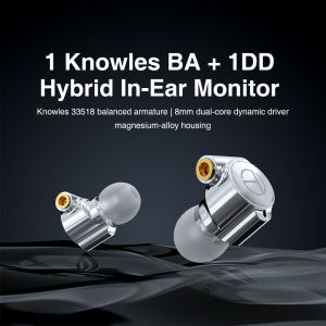 TRN หูฟัง TA1มอนิเตอร์1DD + 1BA ไฮบริดไฮไฟเบสหูฟัง IEM Knowles Balanced Armature กีฬาหูฟังบลูทูธใส่วิ่งตัดเสียงรบกวน MMCX สายเฮดโฟนแบบมีสายหูฟังสำหรับสมาร์ทโฟนแท็บเล็ตคอมพิวเตอร์